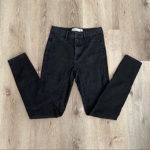 A&F High Rise Jean Legging 26/2R